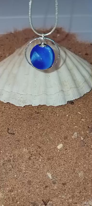 Blue Sparkle Necklace