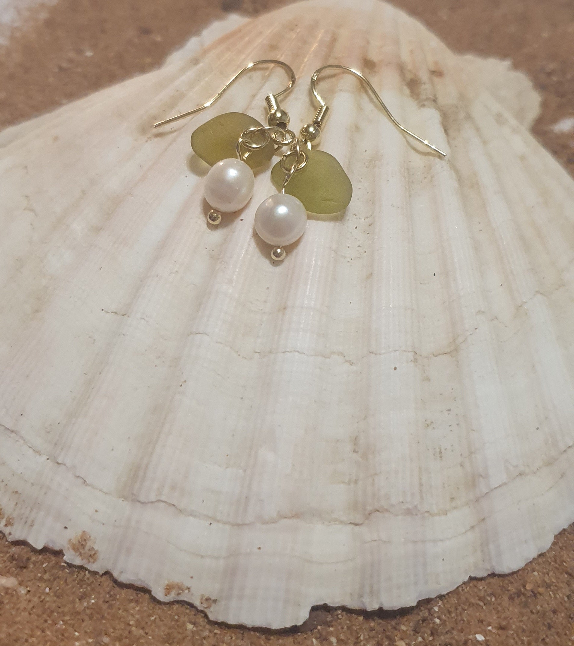 Yellow Drop Earrings