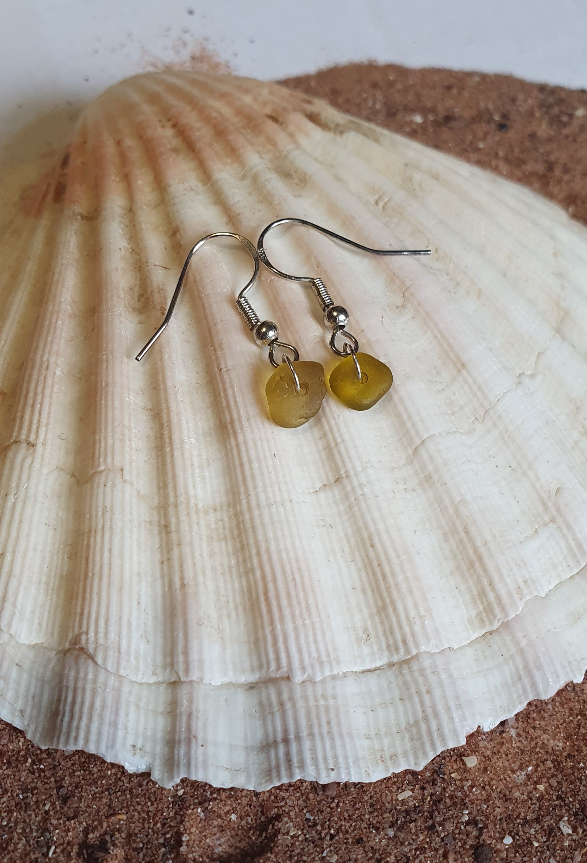 Yellow Drop Earrings