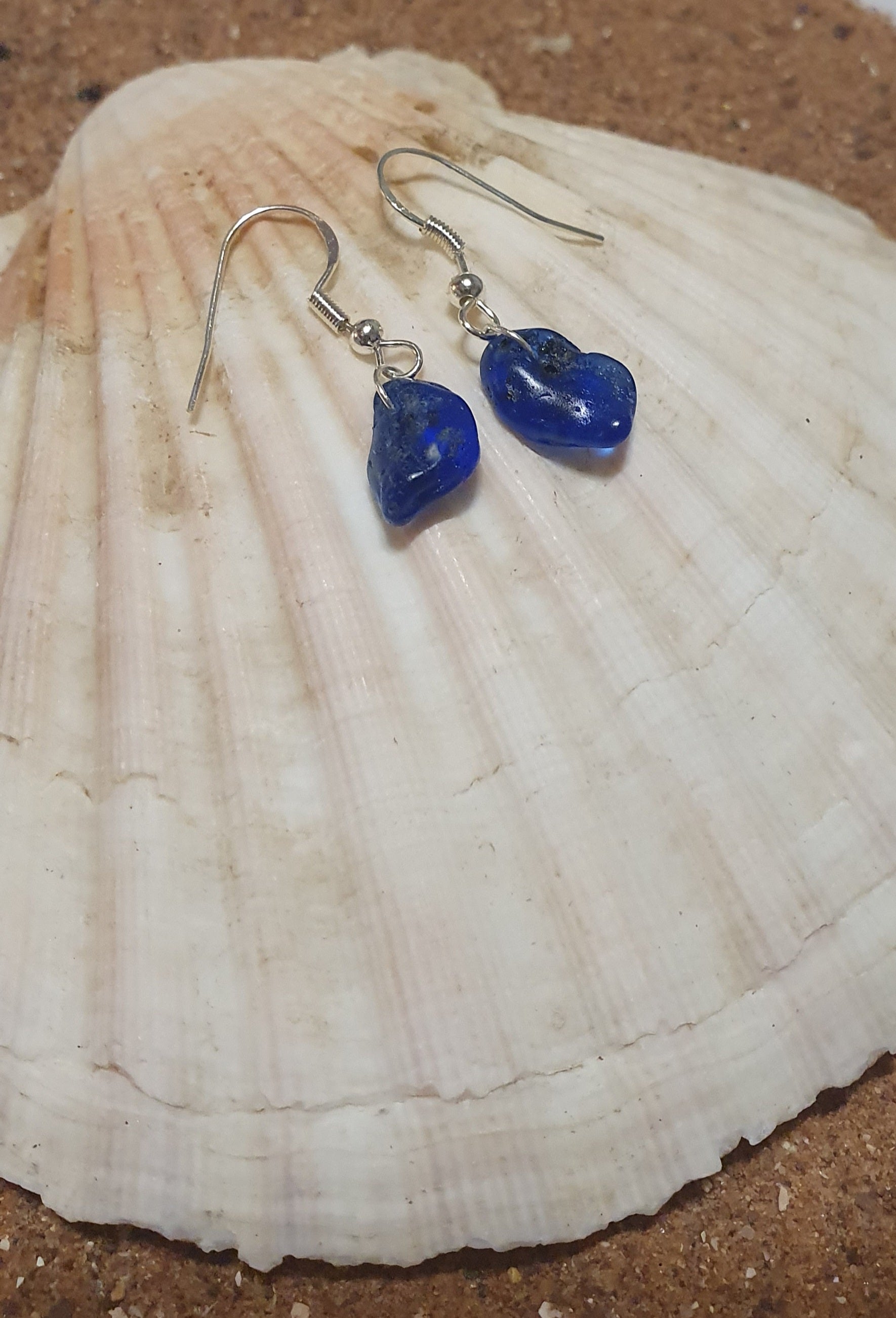 Blue Drop Earrings