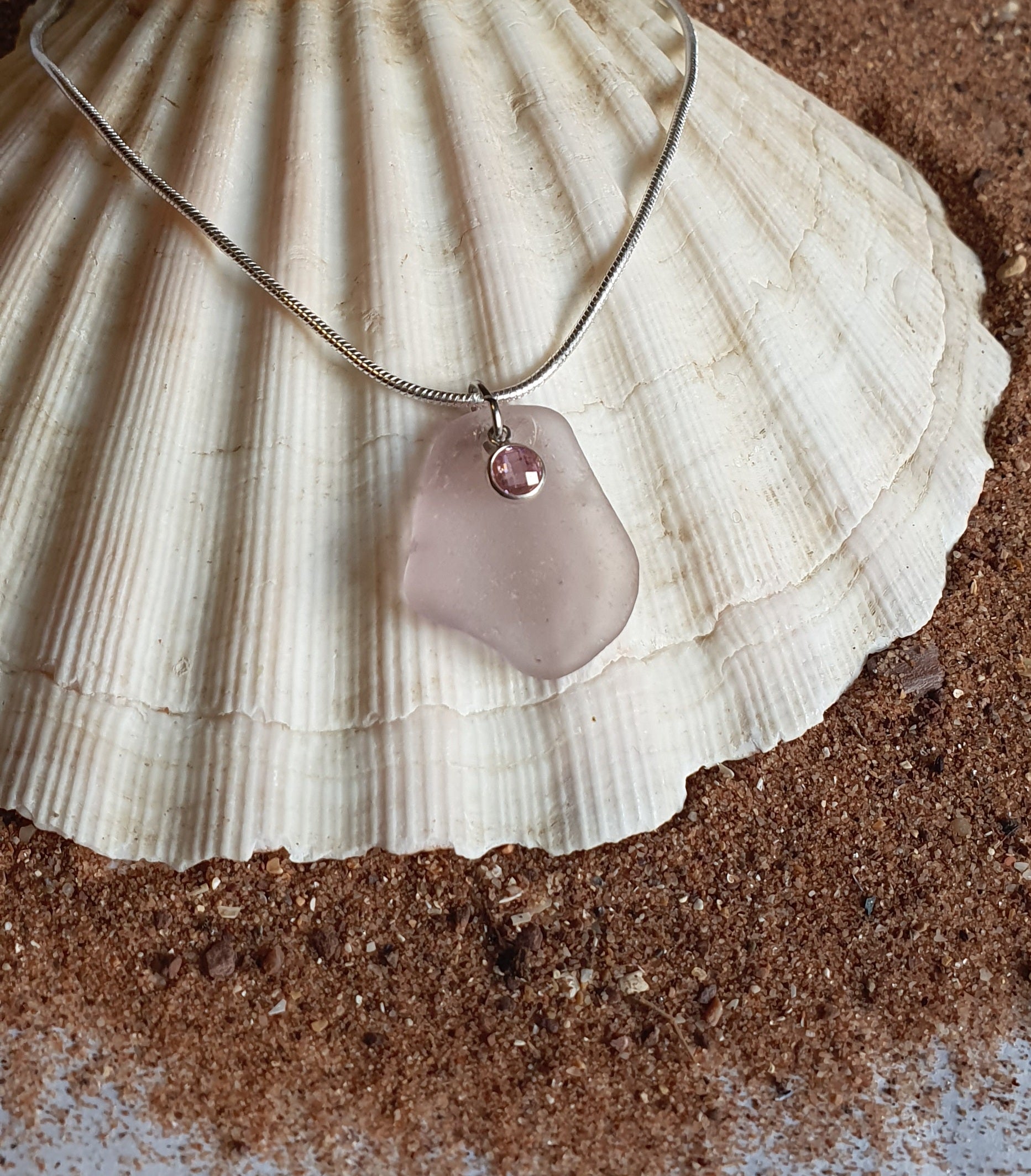 Pink Sparkle Necklace